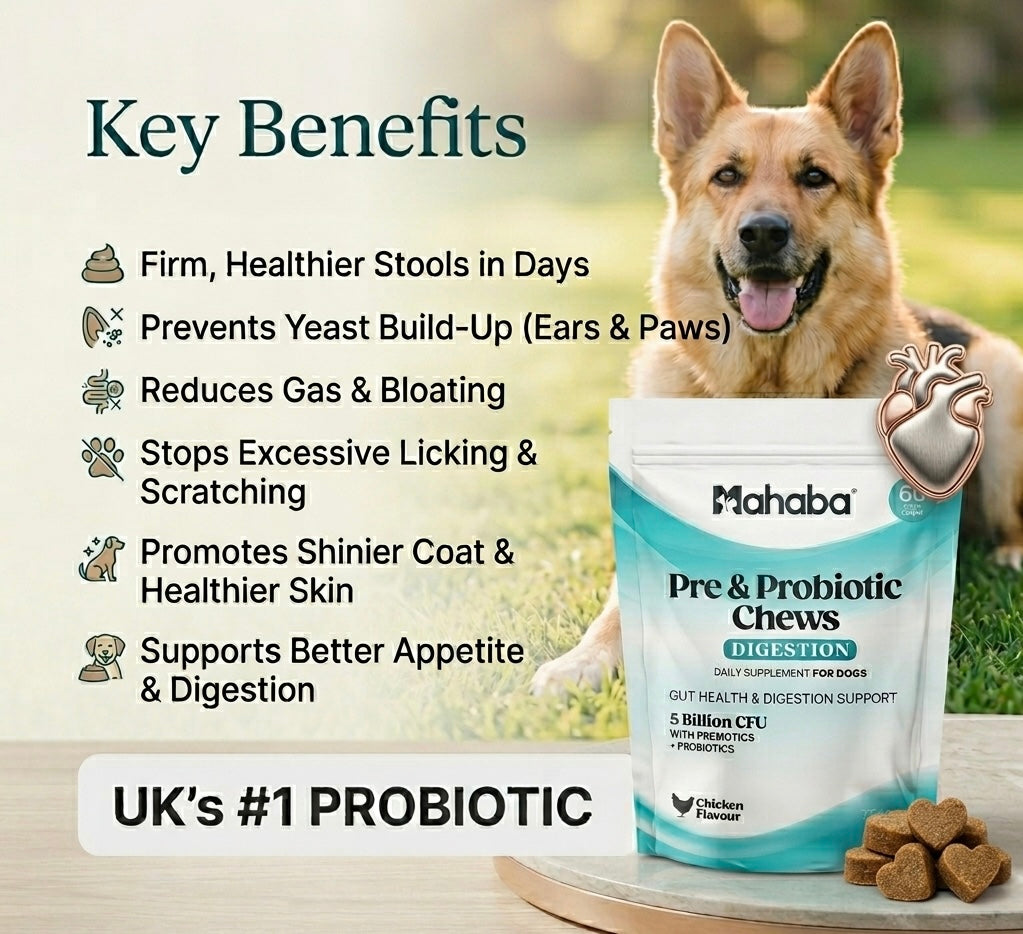 Pre & Probiotics for Dogs - Soft Chews